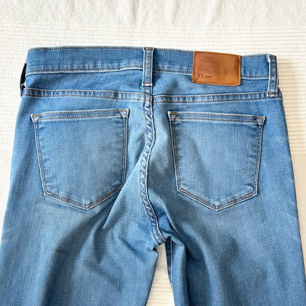 J. Crew Toothpick Medium Rise Raw Hem - Picture 5 of 12
